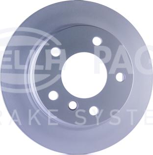 HELLA 8DD 355 104-821 - Спирачен диск vvparts.bg