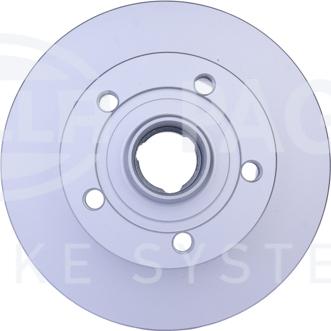 HELLA 8DD 355 104-231 - Спирачен диск vvparts.bg