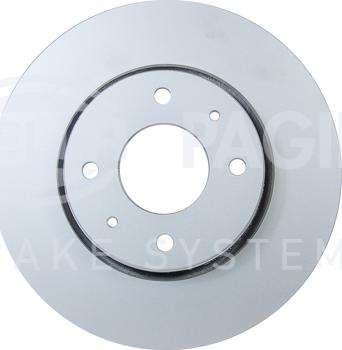 HELLA 8DD 355 105-552 - Спирачен диск vvparts.bg