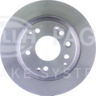 HELLA 8DD 355 105-001 - Спирачен диск vvparts.bg