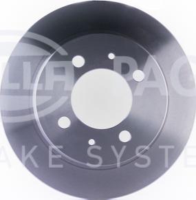 HELLA 8DD 355 105-151 - Спирачен диск vvparts.bg