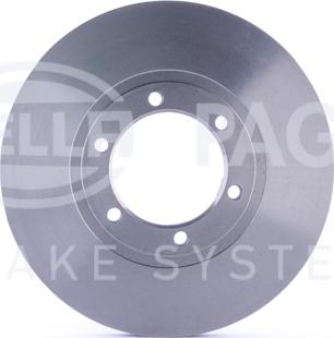 HELLA 8DD 355 105-111 - Спирачен диск vvparts.bg