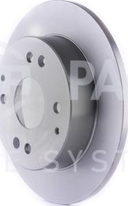 HELLA 8DD 355 105-311 - Спирачен диск vvparts.bg