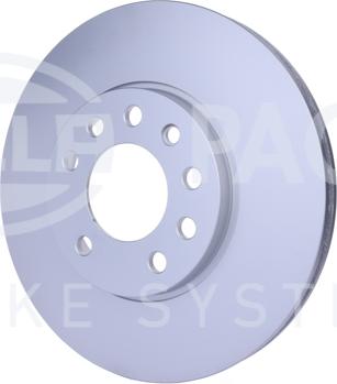 HELLA 8DD 355 106-071 - Спирачен диск vvparts.bg