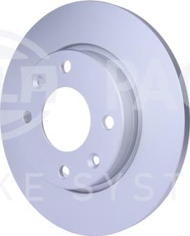 HELLA 8DD 355 106-191 - Спирачен диск vvparts.bg