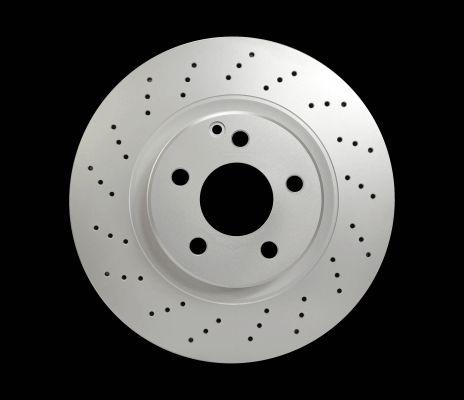 HELLA 8DD 355 106-852 - Спирачен диск vvparts.bg