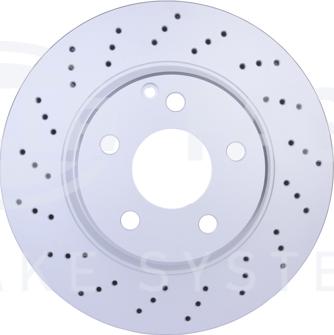 HELLA 8DD 355 106-871 - Спирачен диск vvparts.bg