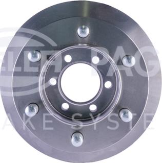 HELLA 8DD 355 106-361 - Спирачен диск vvparts.bg