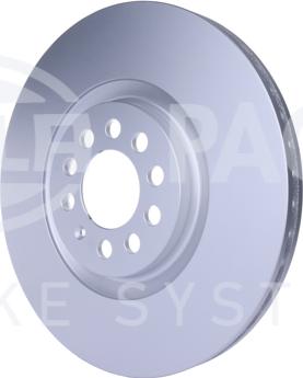 HELLA 8DD 355 106-731 - Спирачен диск vvparts.bg