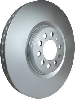 HELLA 8DD 355 106-732 - Спирачен диск vvparts.bg