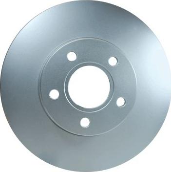 HELLA 8DD 355 106-732 - Спирачен диск vvparts.bg