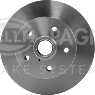 HELLA 8DD 355 100-471 - Спирачен диск vvparts.bg