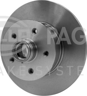 HELLA 8DD 355 100-471 - Спирачен диск vvparts.bg