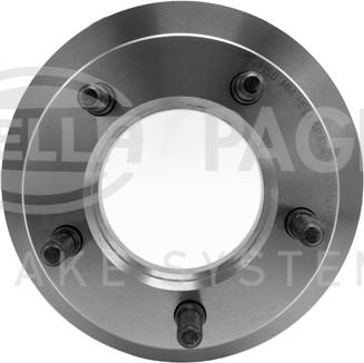 HELLA 8DD 355 101-471 - Спирачен диск vvparts.bg