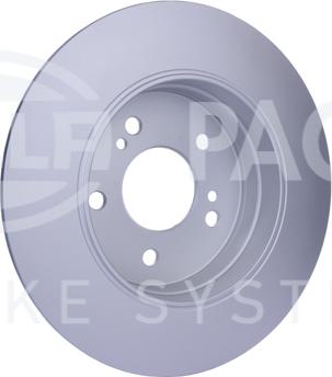 HELLA 8DD 355 101-011 - Спирачен диск vvparts.bg