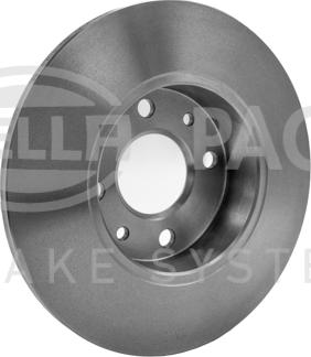 HELLA 8DD 355 101-131 - Спирачен диск vvparts.bg