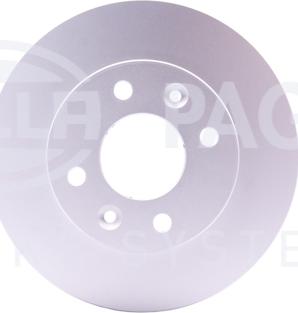 HELLA 8DD 355 101-241 - Спирачен диск vvparts.bg