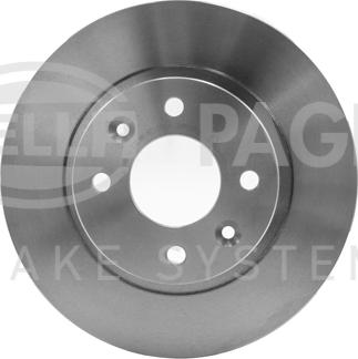 HELLA 8DD 355 101-281 - Спирачен диск vvparts.bg