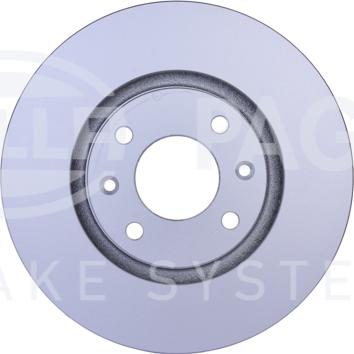 HELLA 8DD 355 108-371 - Спирачен диск vvparts.bg