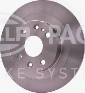 HELLA 8DD 355 103-191 - Спирачен диск vvparts.bg