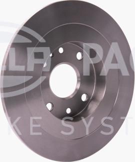 HELLA 8DD 355 103-191 - Спирачен диск vvparts.bg