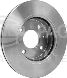 HELLA 8DD 355 103-331 - Спирачен диск vvparts.bg