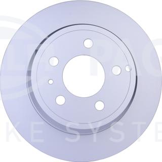 HELLA 8DD 355 103-701 - Спирачен диск vvparts.bg