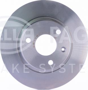 HELLA 8DD 355 103-771 - Спирачен диск vvparts.bg