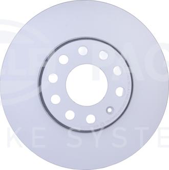 HELLA 8DD 355 102-821 - Спирачен диск vvparts.bg