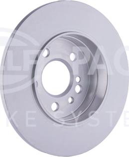 HELLA 8DD 355 102-721 - Спирачен диск vvparts.bg