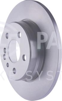 HELLA 8DD 355 102-721 - Спирачен диск vvparts.bg