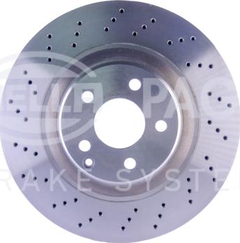 HELLA 8DD 355 107-941 - Спирачен диск vvparts.bg