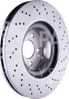 HELLA 8DD 355 107-941 - Спирачен диск vvparts.bg