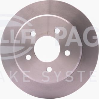 HELLA 8DD 355 107-901 - Спирачен диск vvparts.bg