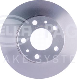 HELLA 8DD 355 107-421 - Спирачен диск vvparts.bg