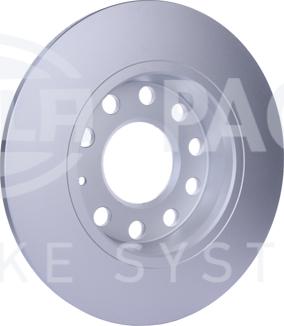 HELLA 8DD 355 107-561 - Спирачен диск vvparts.bg