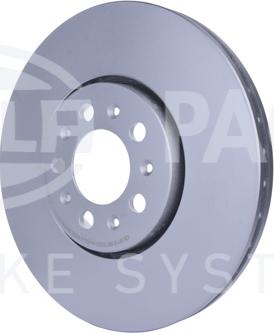 HELLA 8DD 355 107-611 - Спирачен диск vvparts.bg