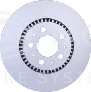 HELLA 8DD 355 107-071 - Спирачен диск vvparts.bg