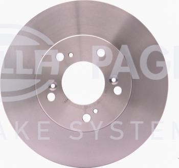 HELLA 8DD 355 107-131 - Спирачен диск vvparts.bg