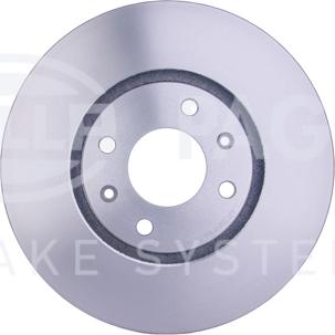 HELLA 8DD 355 107-841 - Спирачен диск vvparts.bg