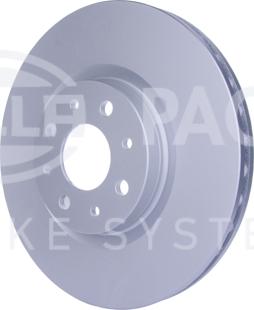 HELLA 8DD 355 107-831 - Спирачен диск vvparts.bg