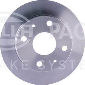 HELLA 8DD 355 107-291 - Спирачен диск vvparts.bg