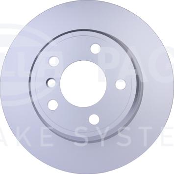 HELLA 8DD 355 127-651 - Спирачен диск vvparts.bg