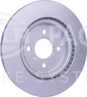 HELLA 8DD 355 119-471 - Спирачен диск vvparts.bg