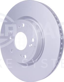 HELLA 8DD 355 119-571 - Спирачен диск vvparts.bg