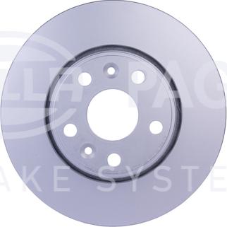 HELLA 8DD 355 119-691 - Спирачен диск vvparts.bg