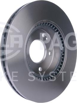 HELLA 8DD 355 114-511 - Спирачен диск vvparts.bg