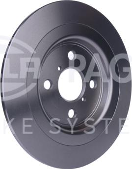 HELLA 8DD 355 114-051 - Спирачен диск vvparts.bg