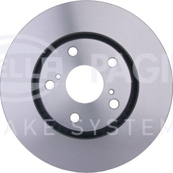 HELLA 8DD 355 114-281 - Спирачен диск vvparts.bg