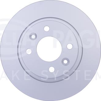 HELLA 8DD 355 115-271 - Спирачен диск vvparts.bg